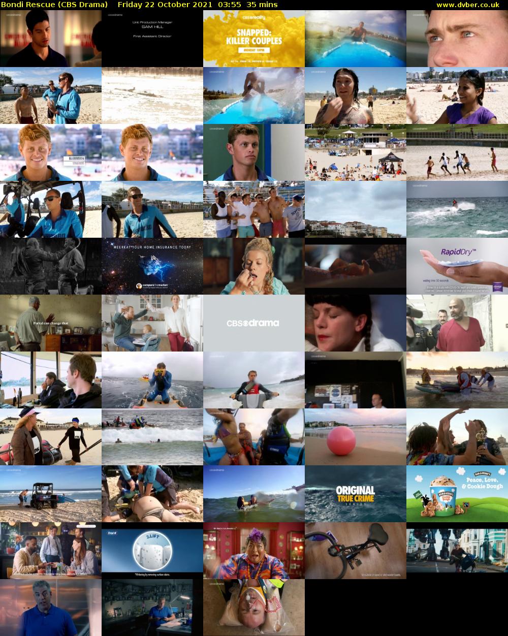 Bondi Rescue (CBS Drama) Friday 22 October 2021 03:55 - 04:30