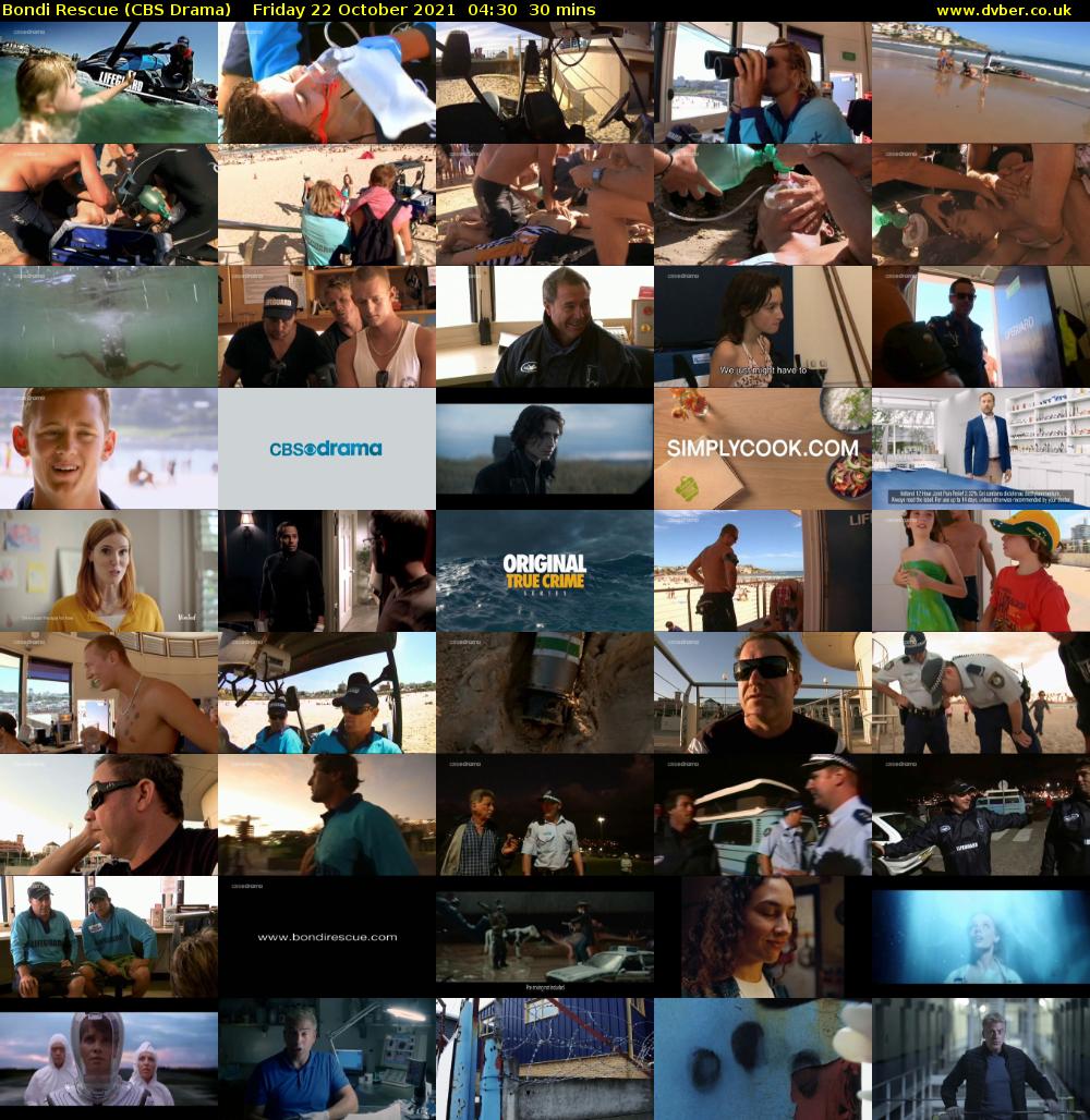 Bondi Rescue (CBS Drama) Friday 22 October 2021 04:30 - 05:00