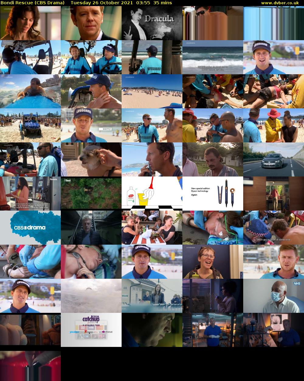 Bondi Rescue (CBS Drama) Tuesday 26 October 2021 03:55 - 04:30