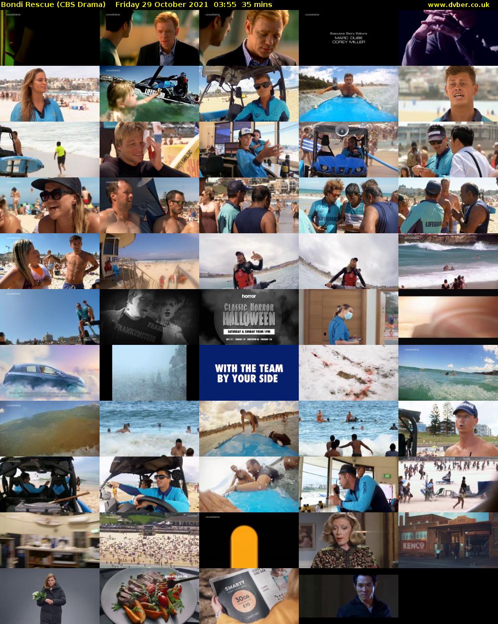 Bondi Rescue (CBS Drama) Friday 29 October 2021 03:55 - 04:30