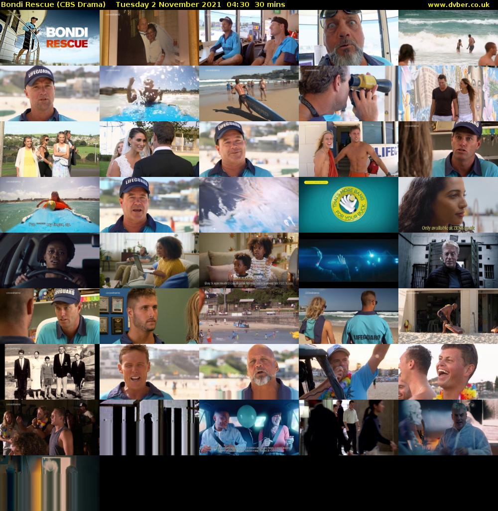 Bondi Rescue (CBS Drama) Tuesday 2 November 2021 04:30 - 05:00