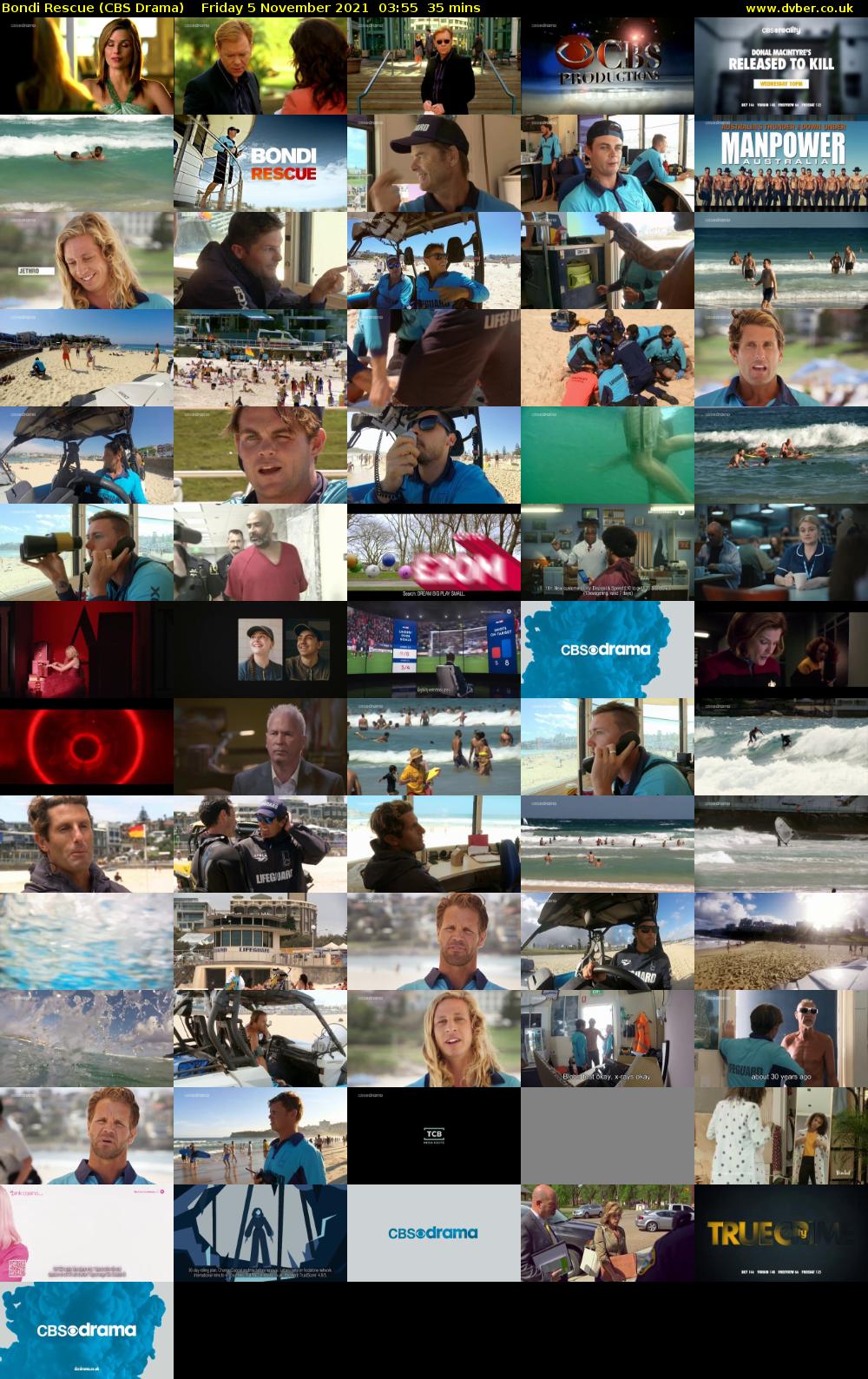 Bondi Rescue (CBS Drama) Friday 5 November 2021 03:55 - 04:30