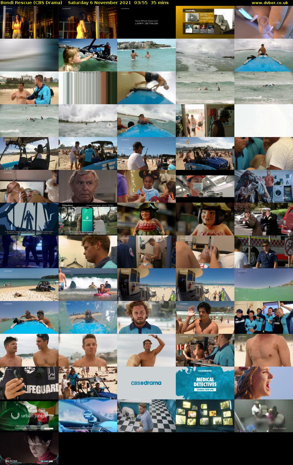 Bondi Rescue (CBS Drama) Saturday 6 November 2021 03:55 - 04:30