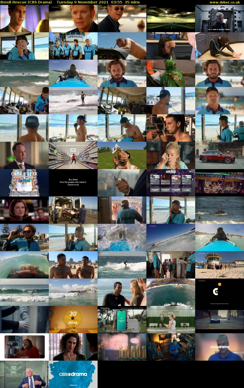 Bondi Rescue (CBS Drama) Tuesday 9 November 2021 03:55 - 04:30