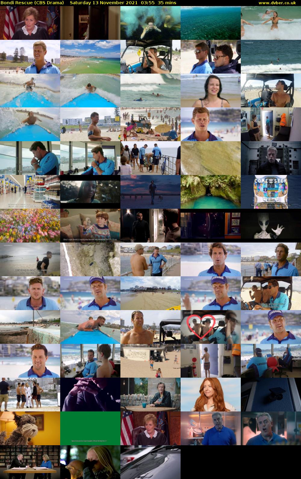 Bondi Rescue (CBS Drama) Saturday 13 November 2021 03:55 - 04:30