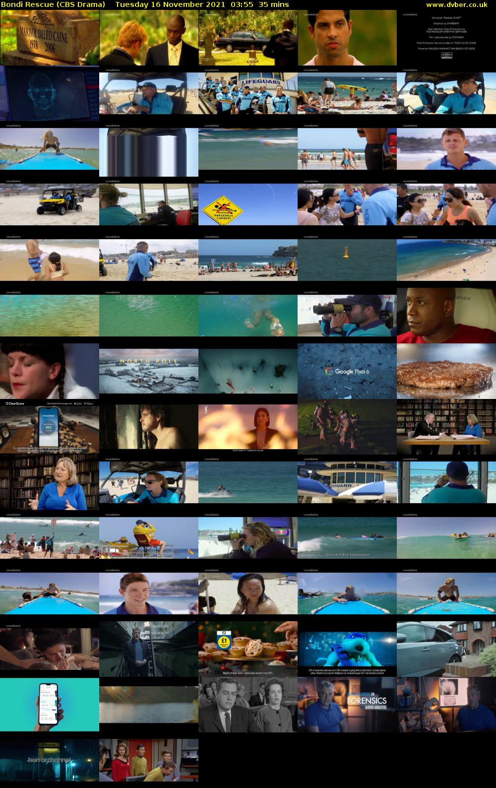 Bondi Rescue (CBS Drama) Tuesday 16 November 2021 03:55 - 04:30