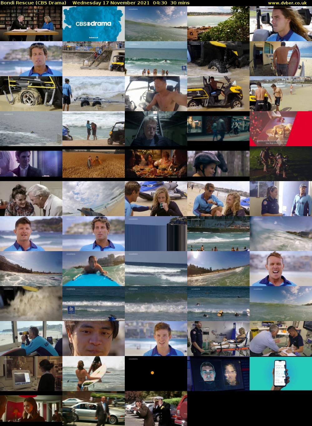 Bondi Rescue (CBS Drama) Wednesday 17 November 2021 04:30 - 05:00