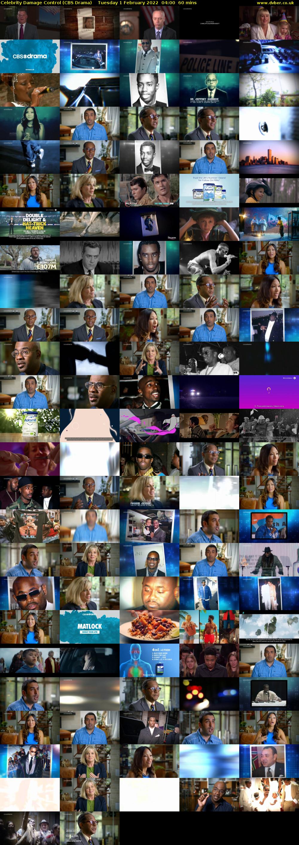 Celebrity Damage Control (CBS Drama) Tuesday 1 February 2022 04:00 - 05:00