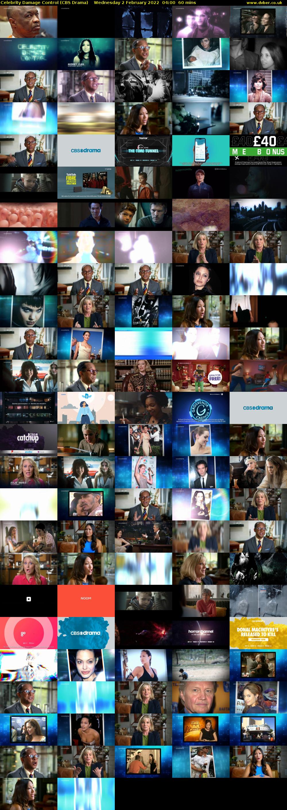 Celebrity Damage Control (CBS Drama) Wednesday 2 February 2022 04:00 - 05:00