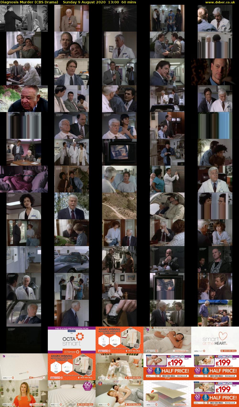 Diagnosis Murder (CBS Drama) Sunday 9 August 2020 13:00 - 14:00