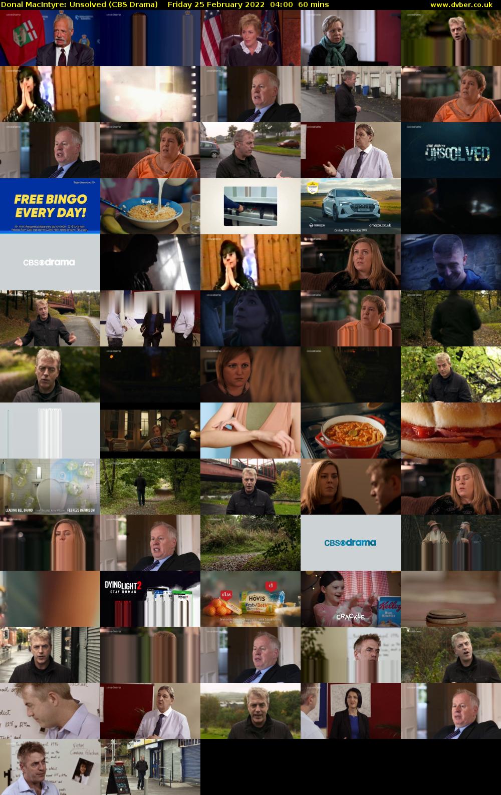 Donal MacIntyre: Unsolved (CBS Drama) Friday 25 February 2022 04:00 - 05:00