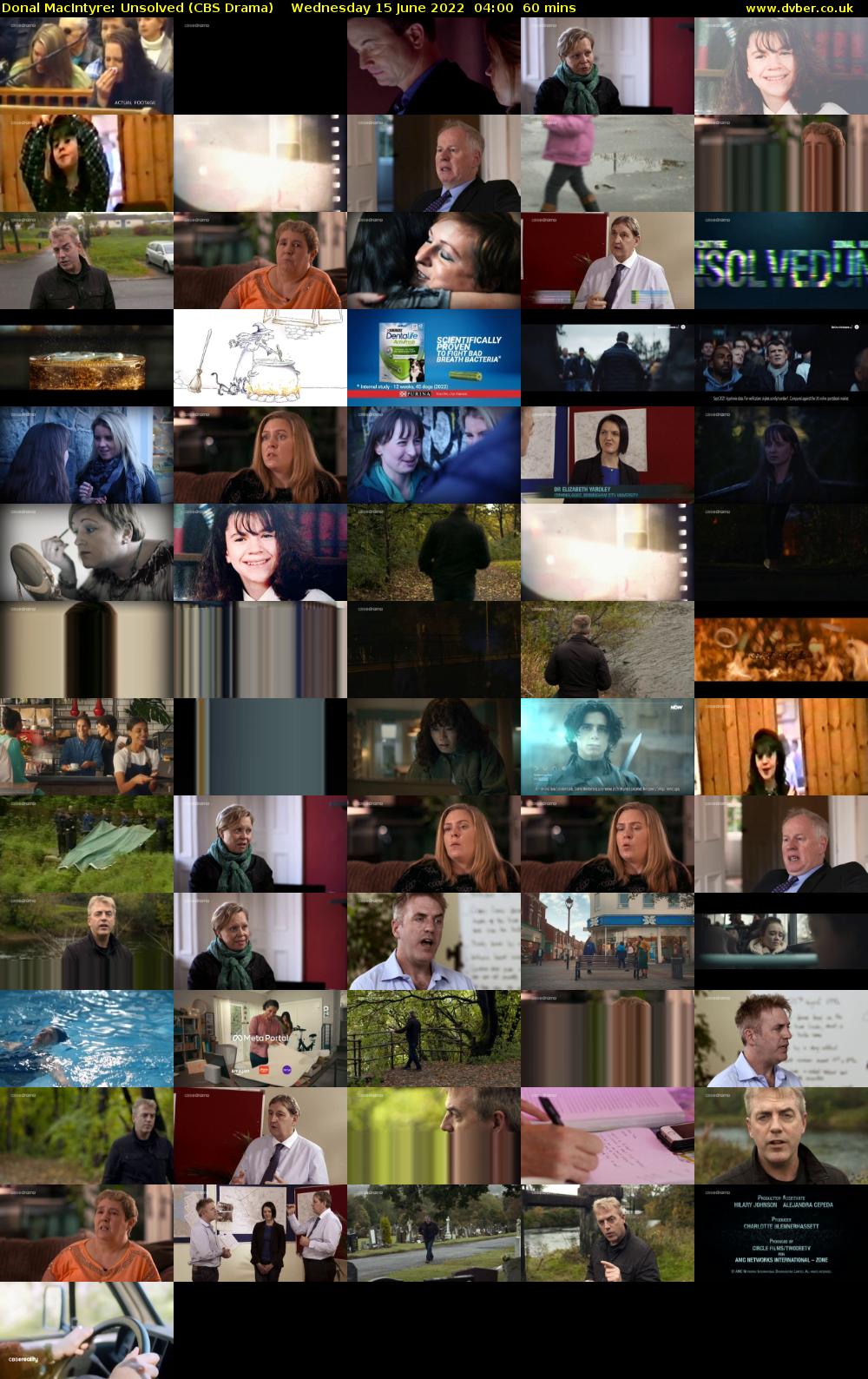 Donal MacIntyre: Unsolved (CBS Drama) Wednesday 15 June 2022 04:00 - 05:00