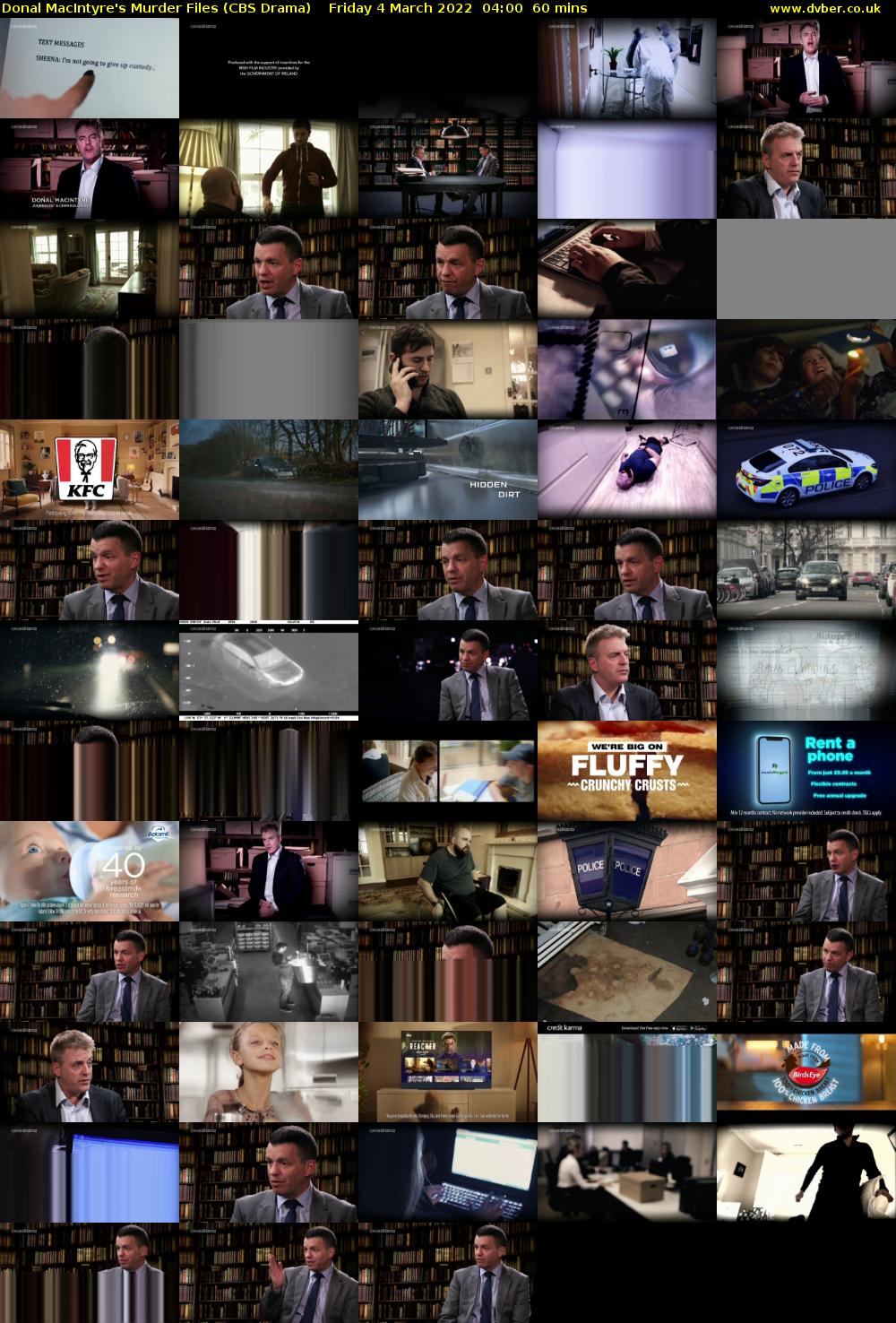 Donal MacIntyre's Murder Files (CBS Drama) Friday 4 March 2022 04:00 - 05:00