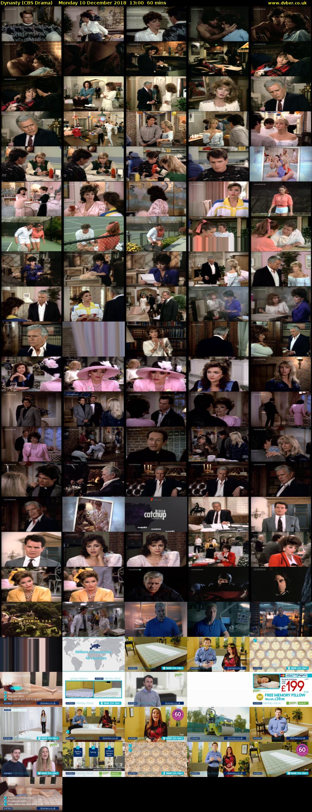 Dynasty (CBS Drama) Monday 10 December 2018 13:00 - 14:00