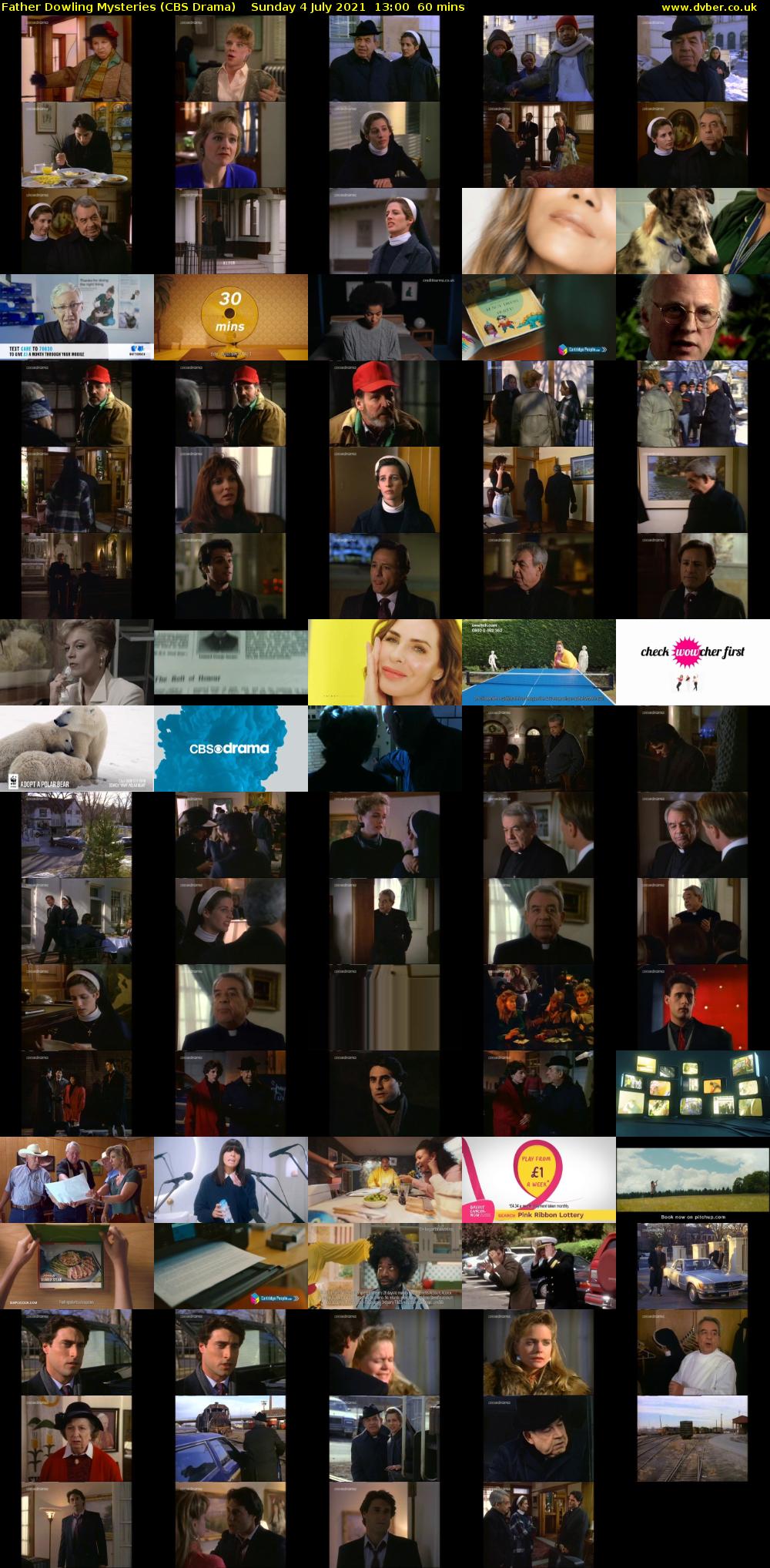 Father Dowling Mysteries (CBS Drama) Sunday 4 July 2021 13:00 - 14:00