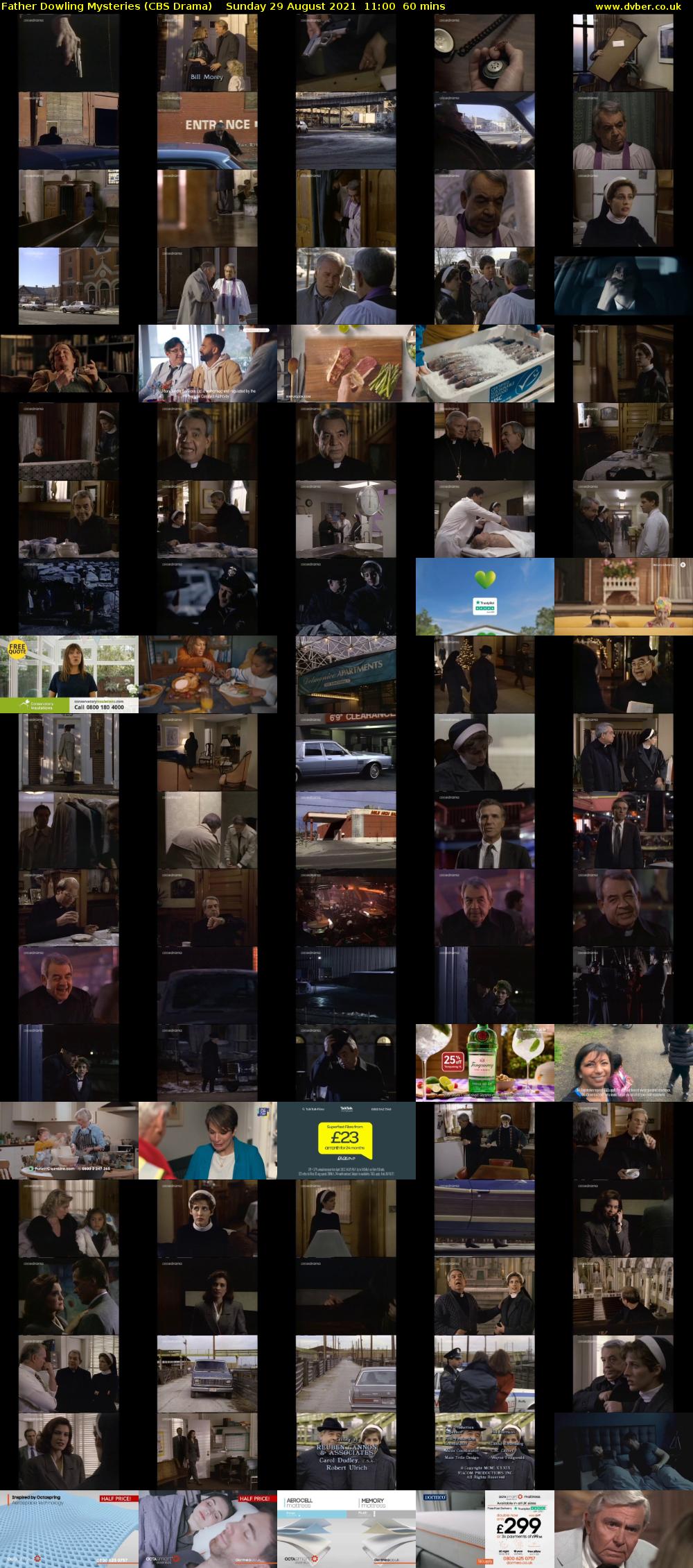 Father Dowling Mysteries (CBS Drama) Sunday 29 August 2021 11:00 - 12:00