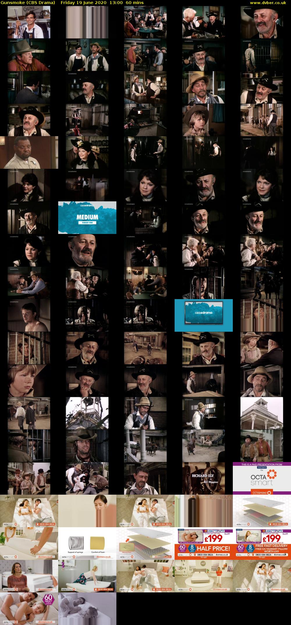 Gunsmoke (CBS Drama) Friday 19 June 2020 13:00 - 14:00