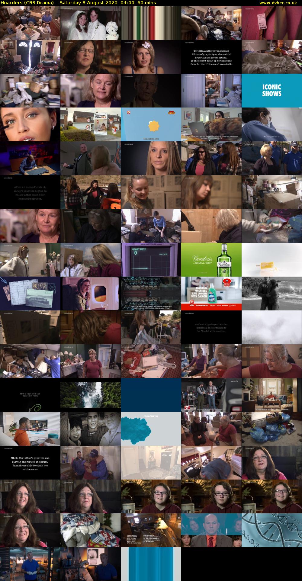 Hoarders (CBS Drama) Saturday 8 August 2020 04:00 - 05:00