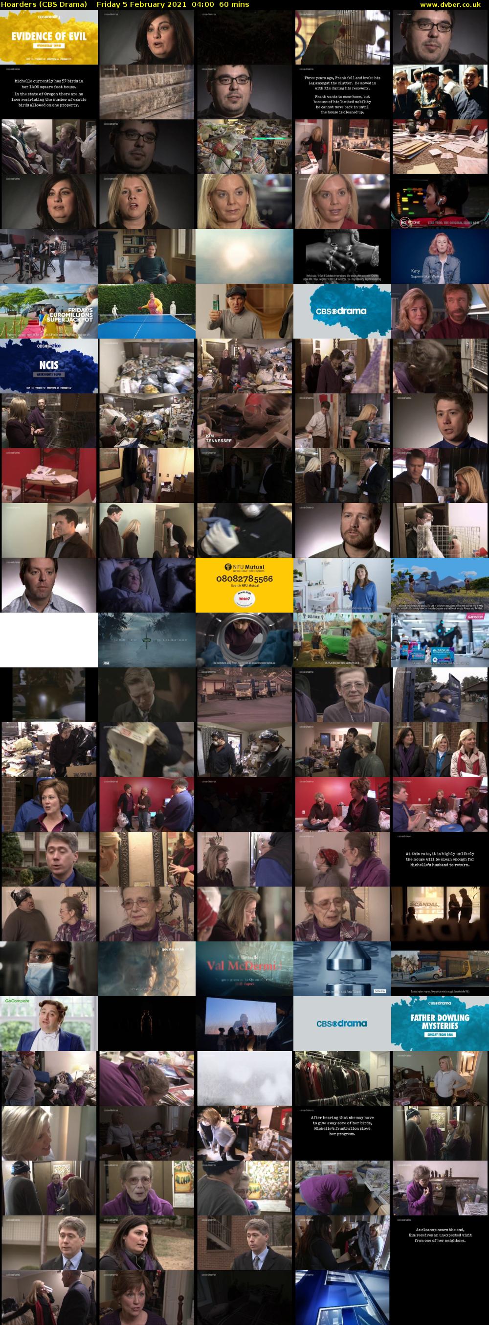 Hoarders (CBS Drama) Friday 5 February 2021 04:00 - 05:00