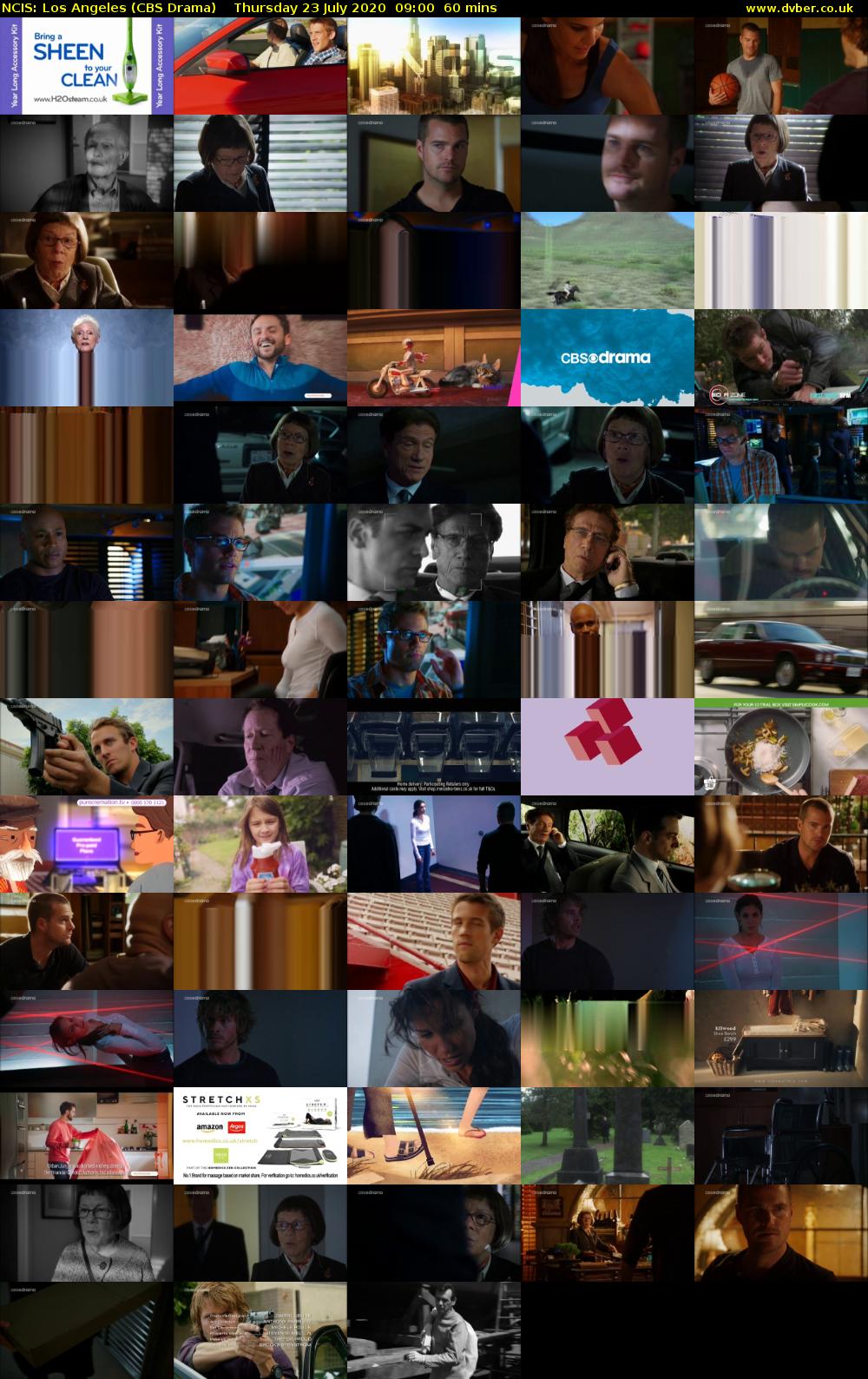 NCIS: Los Angeles (CBS Drama) Thursday 23 July 2020 09:00 - 10:00
