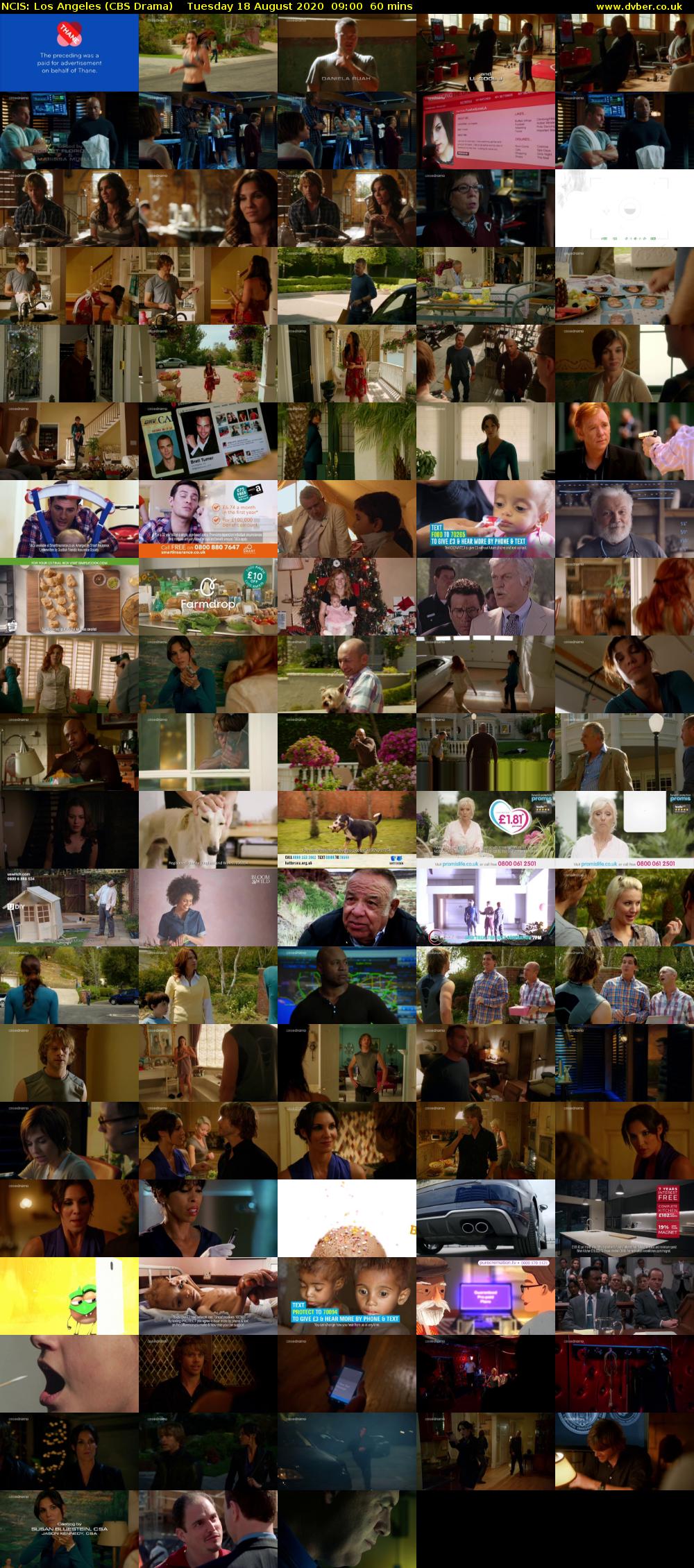 NCIS: Los Angeles (CBS Drama) Tuesday 18 August 2020 09:00 - 10:00