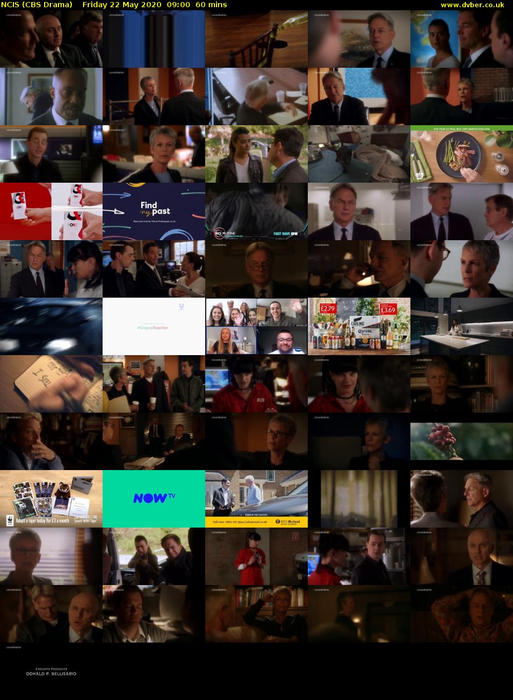 NCIS (CBS Drama) Friday 22 May 2020 09:00 - 10:00