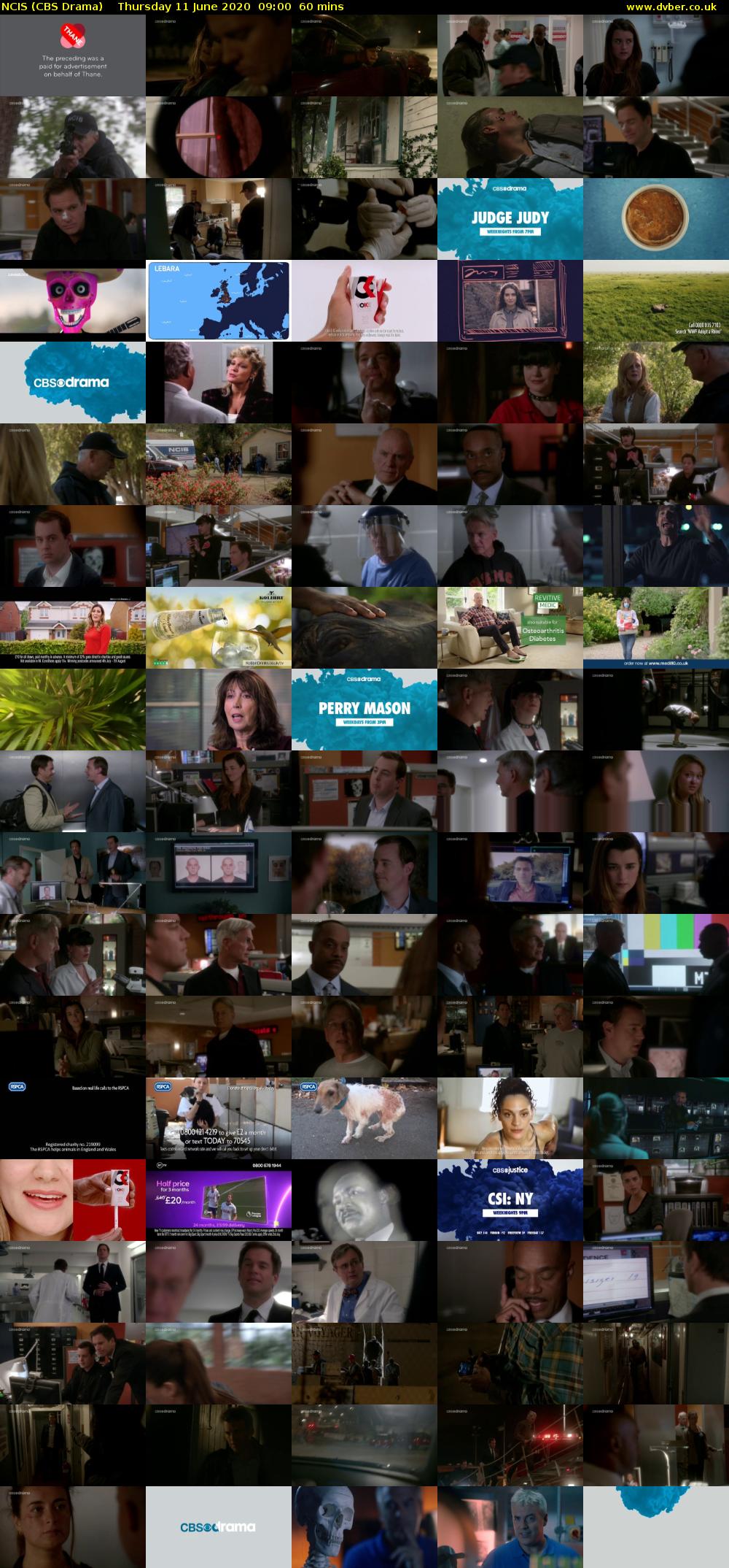 NCIS (CBS Drama) Thursday 11 June 2020 09:00 - 10:00