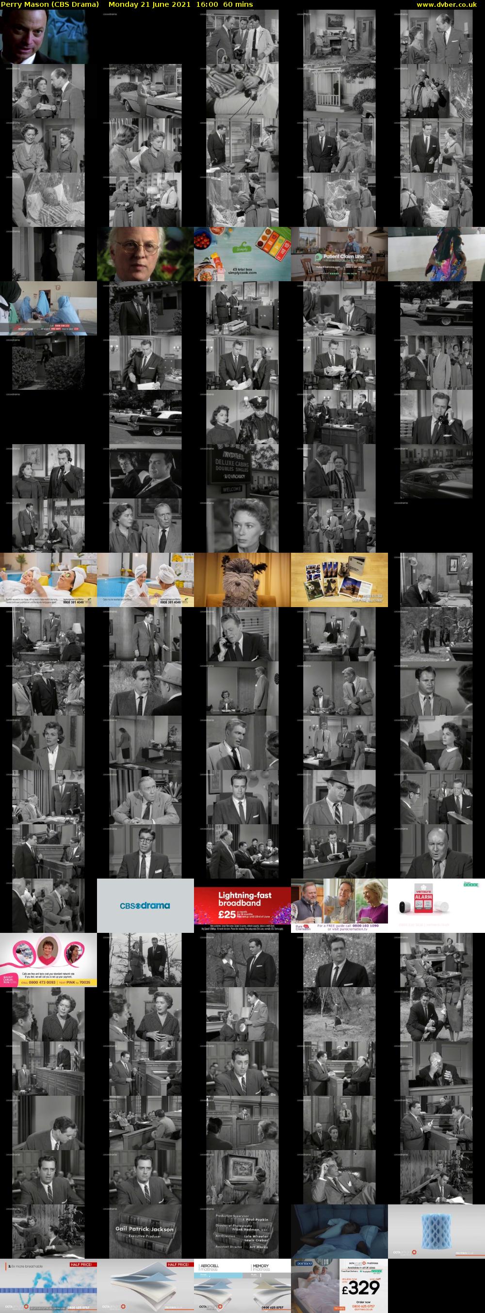 Perry Mason (CBS Drama) Monday 21 June 2021 16:00 - 17:00