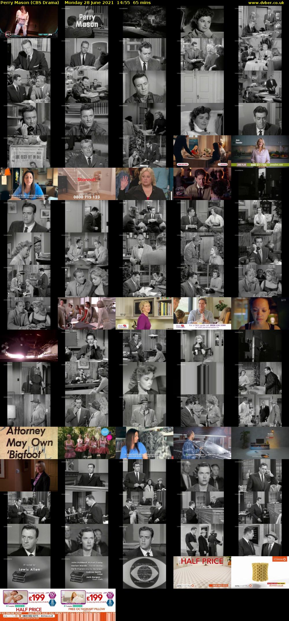 Perry Mason (CBS Drama) Monday 28 June 2021 14:55 - 16:00