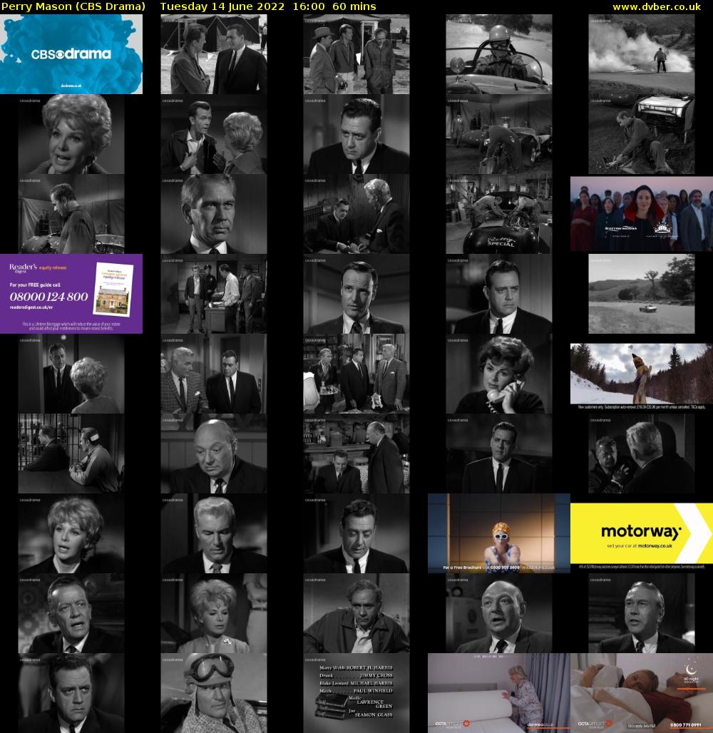 Perry Mason (CBS Drama) Tuesday 14 June 2022 16:00 - 17:00
