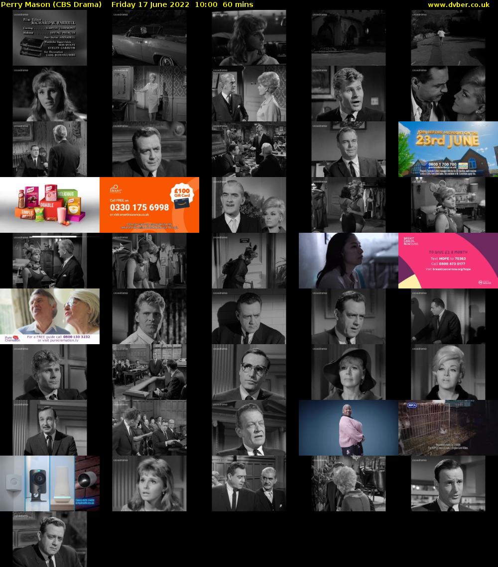 Perry Mason (CBS Drama) Friday 17 June 2022 10:00 - 11:00