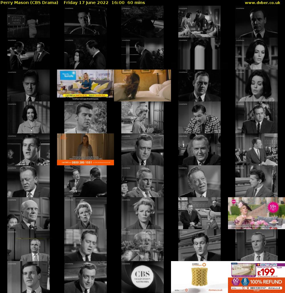 Perry Mason (CBS Drama) Friday 17 June 2022 16:00 - 17:00