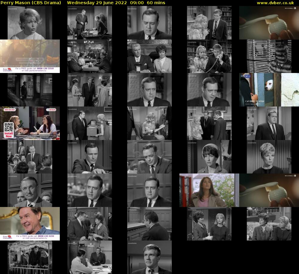 Perry Mason (CBS Drama) Wednesday 29 June 2022 09:00 - 10:00