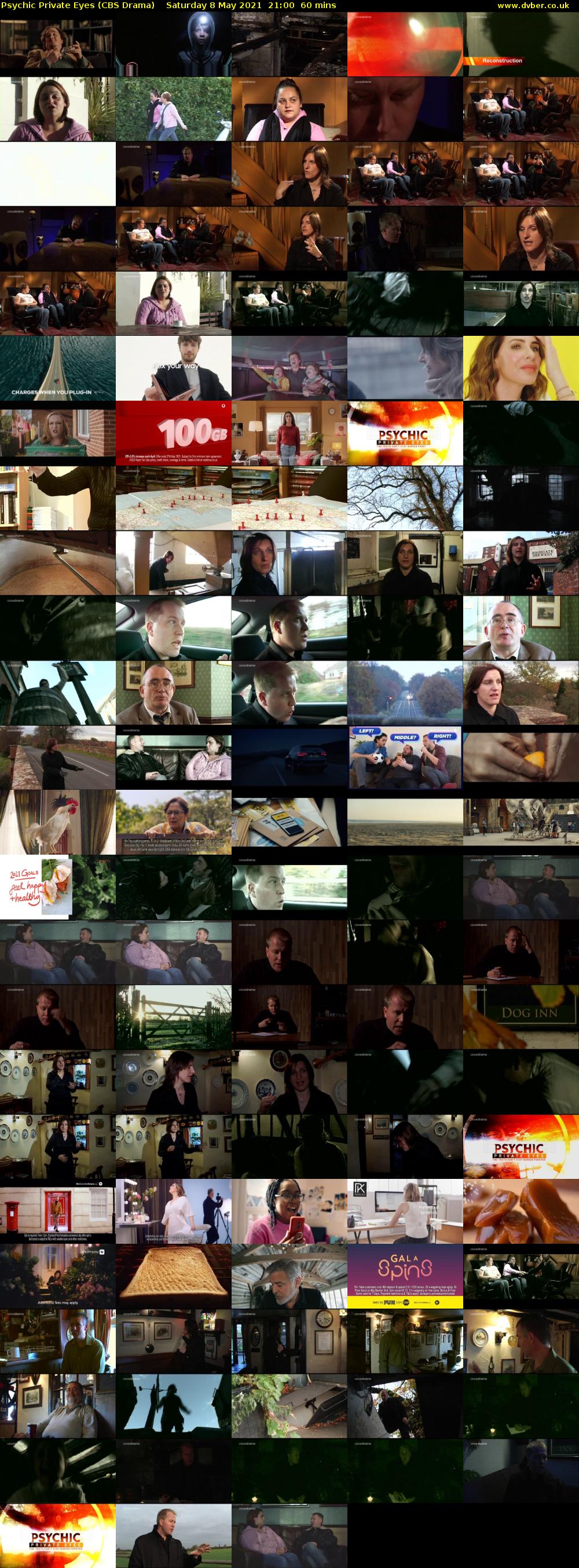 Psychic Private Eyes (CBS Drama) Saturday 8 May 2021 21:00 - 22:00