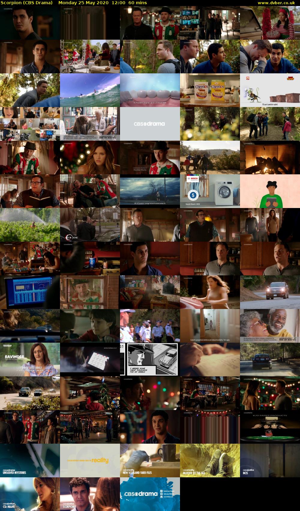 Scorpion (CBS Drama) Monday 25 May 2020 12:00 - 13:00