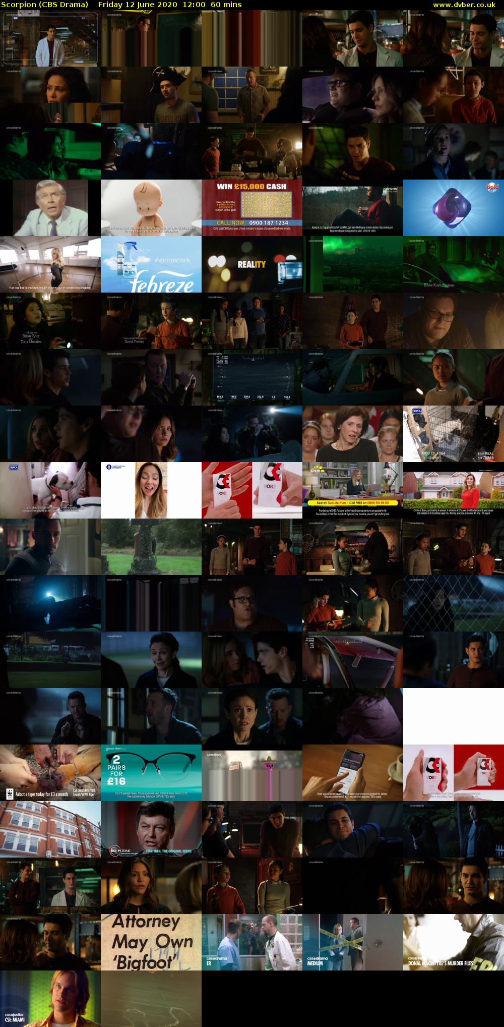 Scorpion (CBS Drama) Friday 12 June 2020 12:00 - 13:00