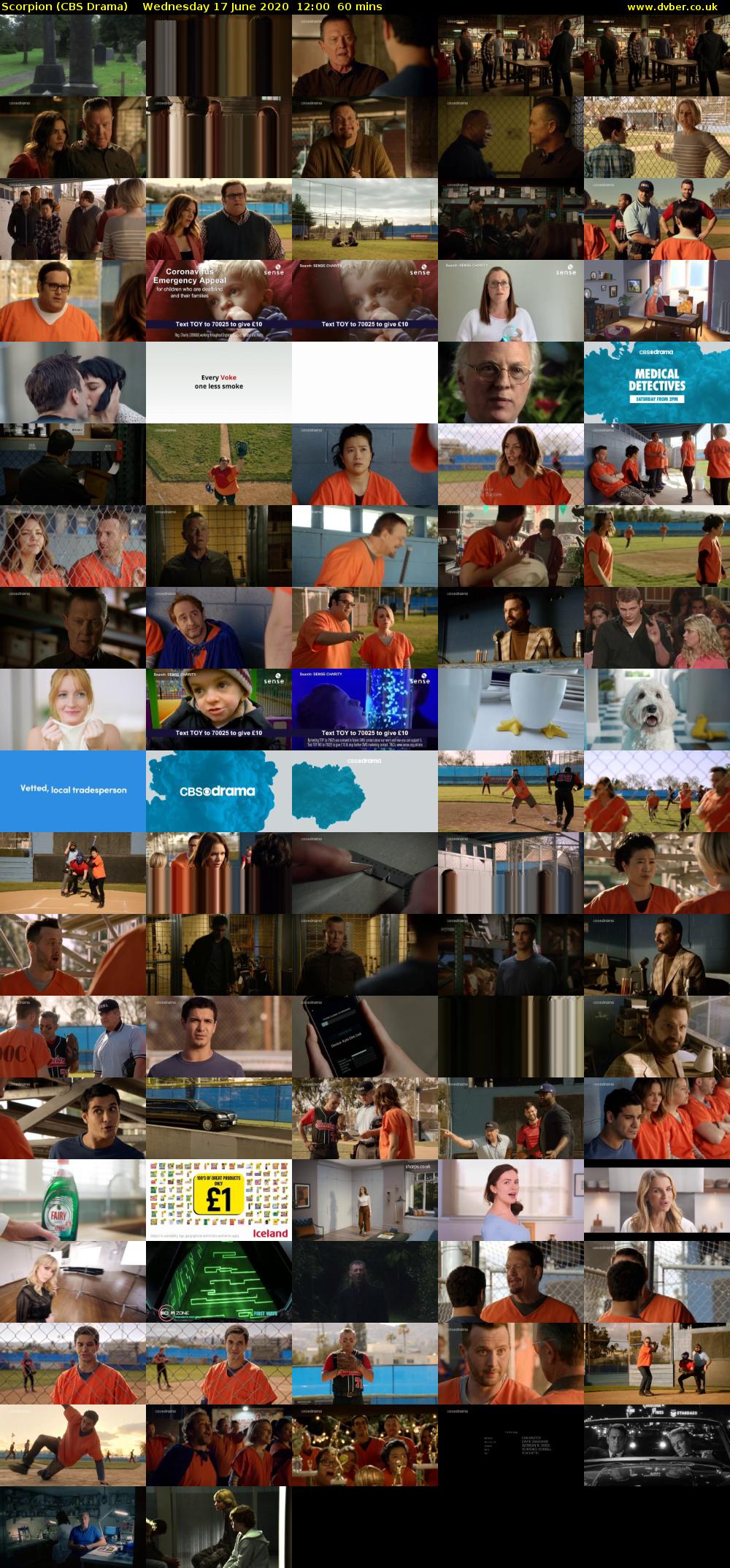 Scorpion (CBS Drama) Wednesday 17 June 2020 12:00 - 13:00