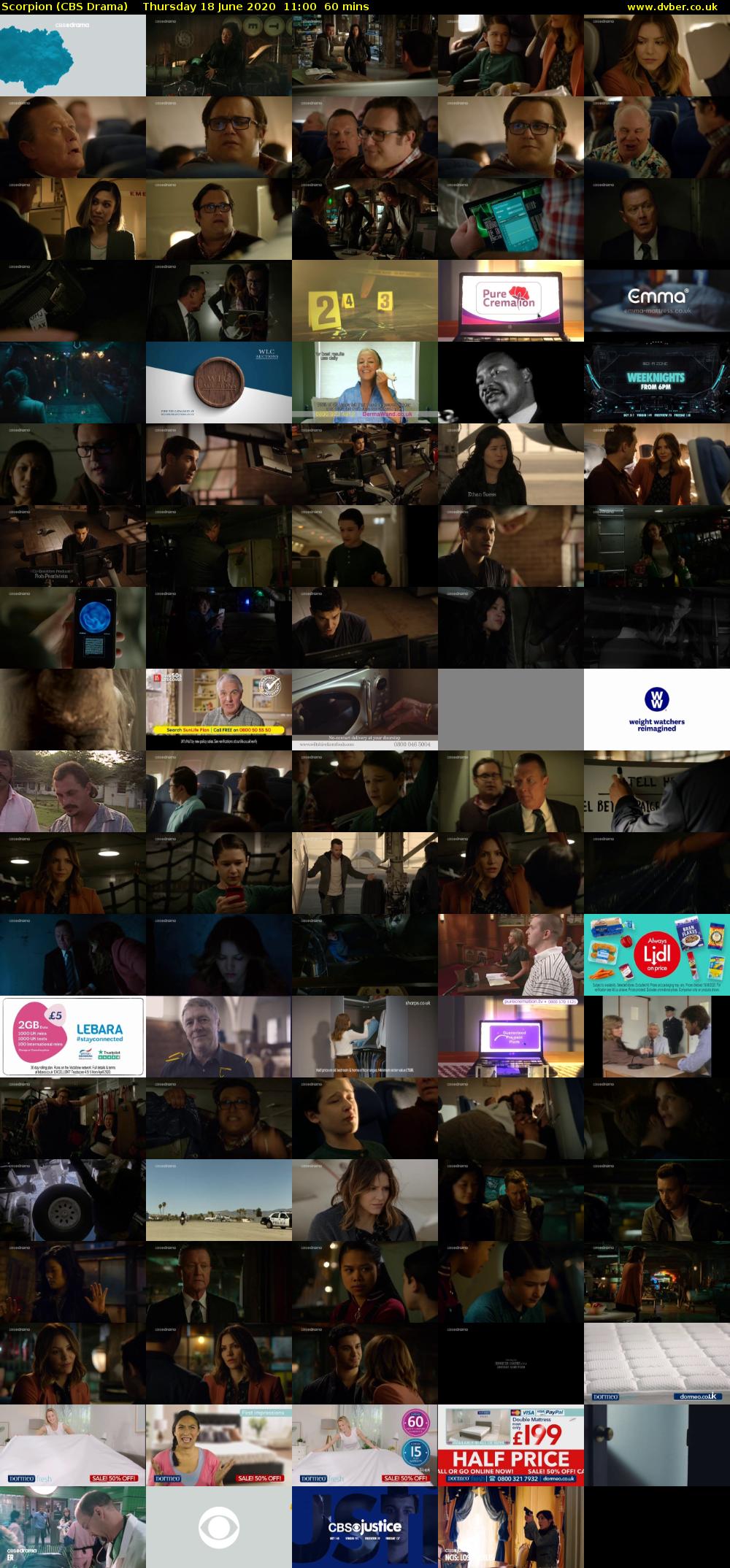 Scorpion (CBS Drama) Thursday 18 June 2020 11:00 - 12:00
