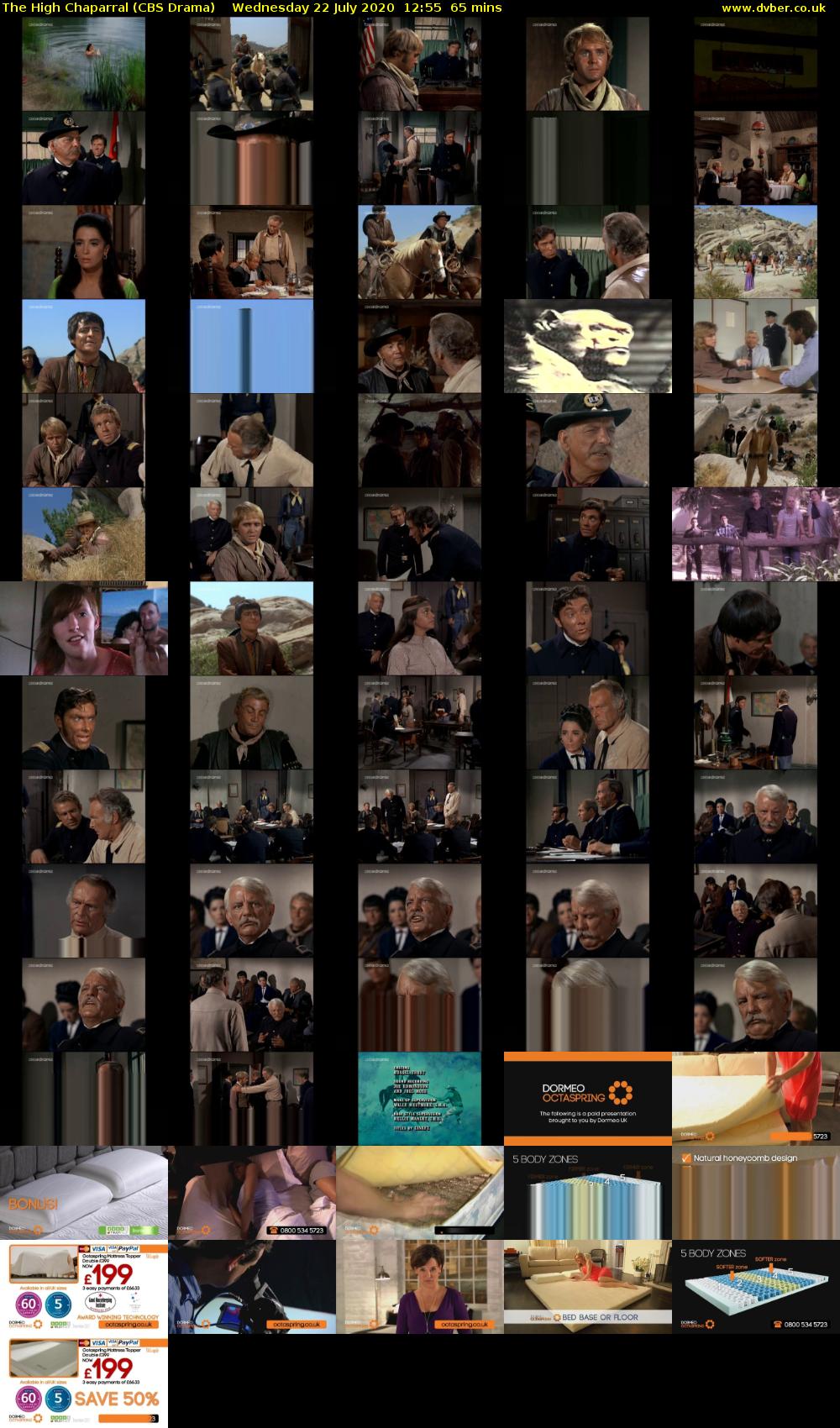 The High Chaparral (CBS Drama) Wednesday 22 July 2020 12:55 - 14:00
