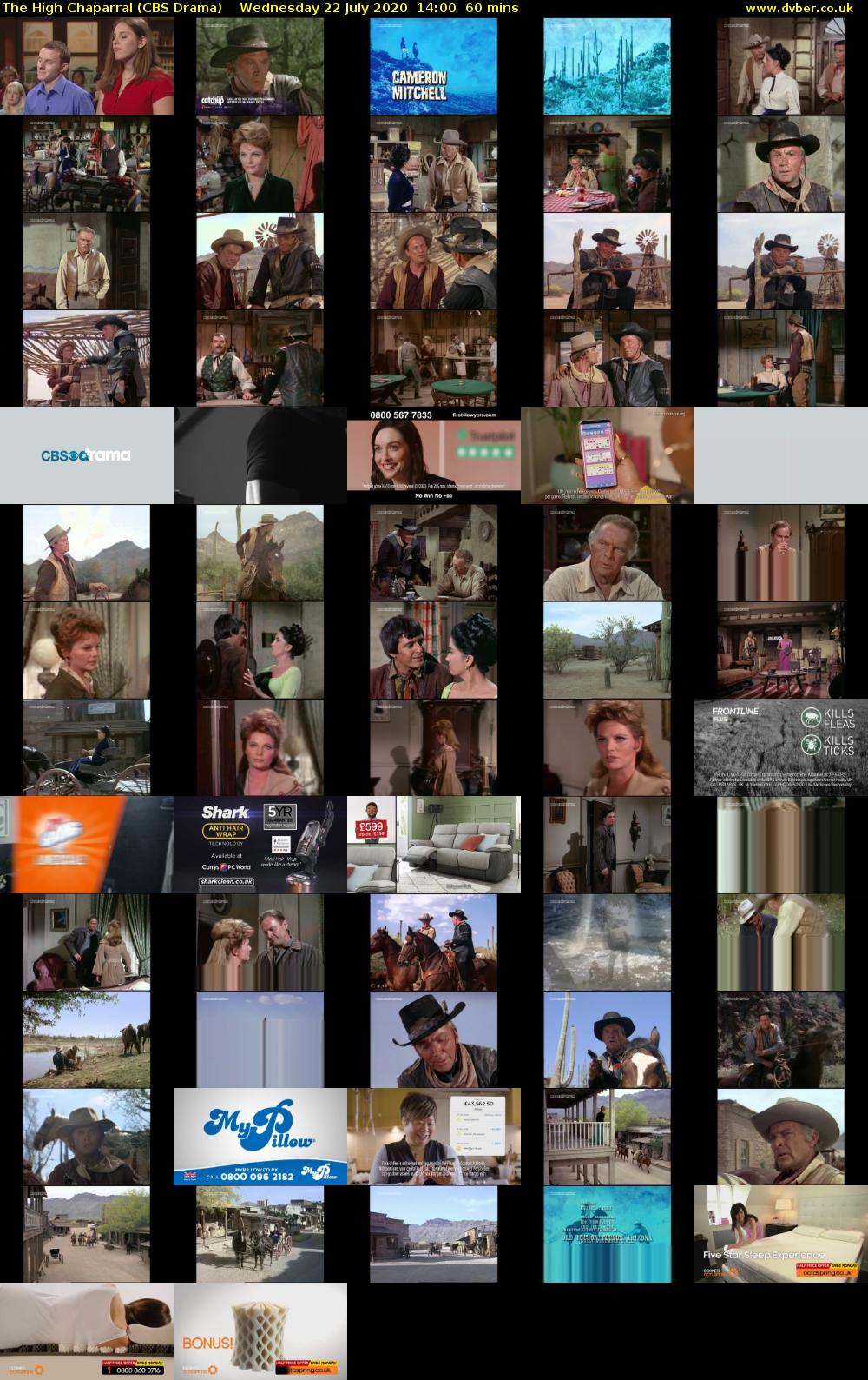 The High Chaparral (CBS Drama) Wednesday 22 July 2020 14:00 - 15:00
