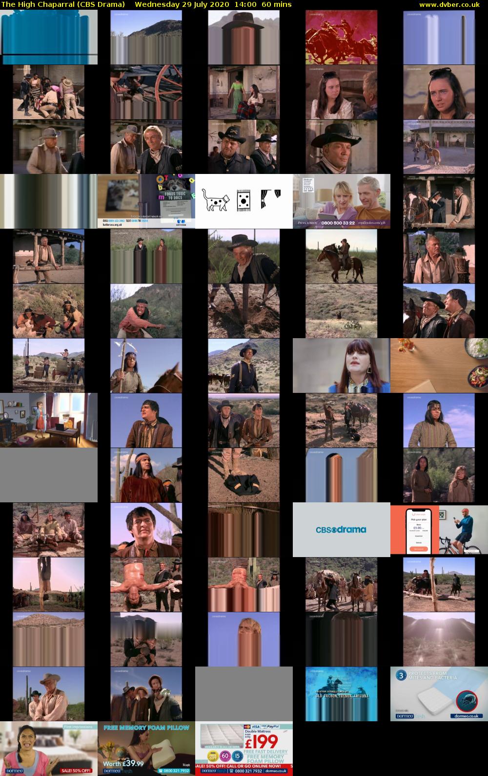 The High Chaparral (CBS Drama) Wednesday 29 July 2020 14:00 - 15:00