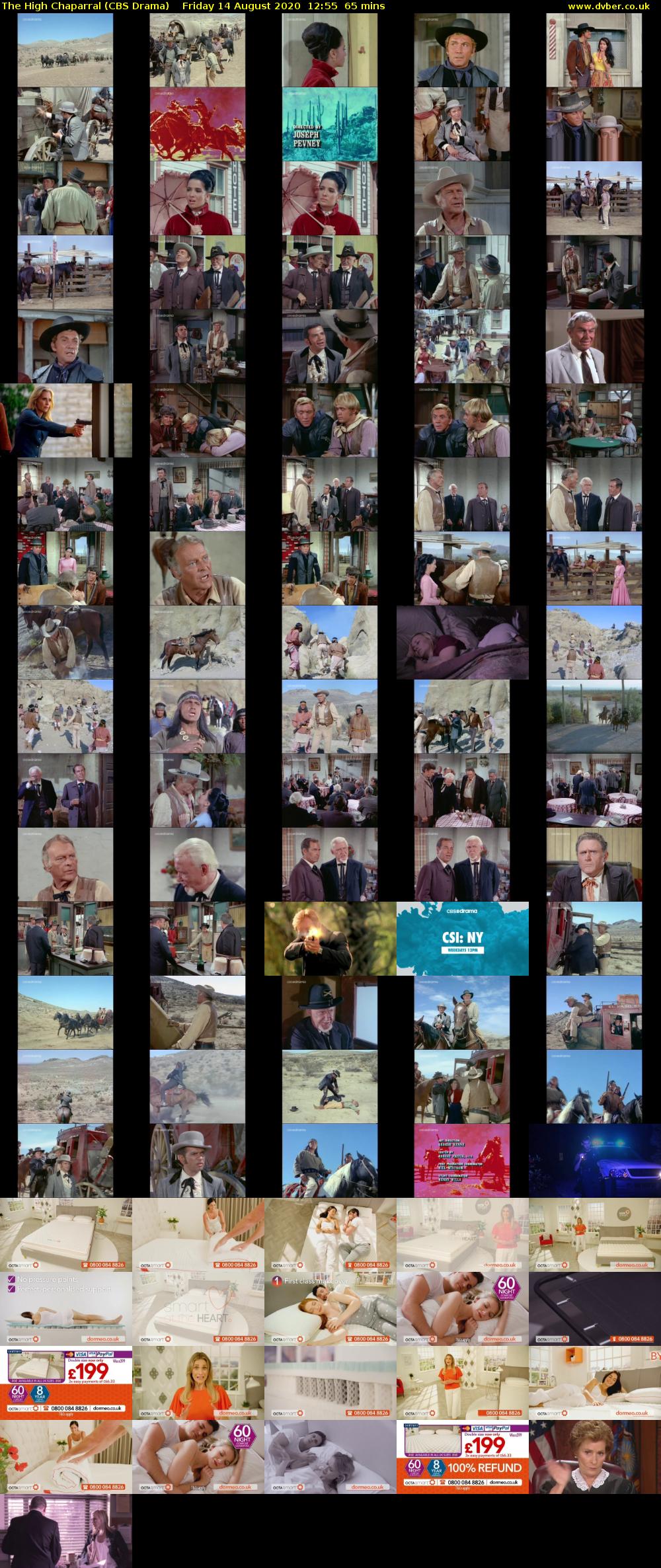 The High Chaparral (CBS Drama) Friday 14 August 2020 12:55 - 14:00