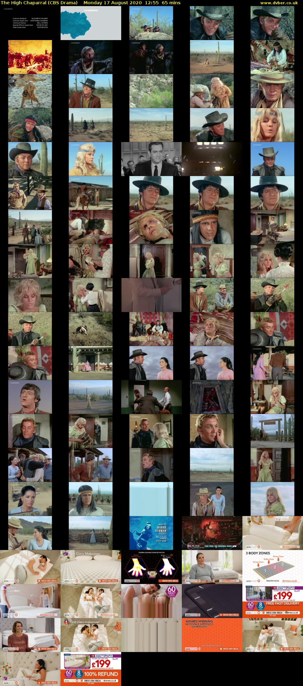 The High Chaparral (CBS Drama) Monday 17 August 2020 12:55 - 14:00