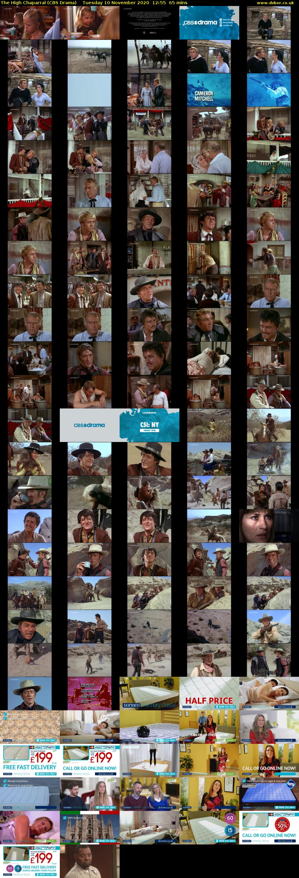 The High Chaparral (CBS Drama) Tuesday 10 November 2020 12:55 - 14:00