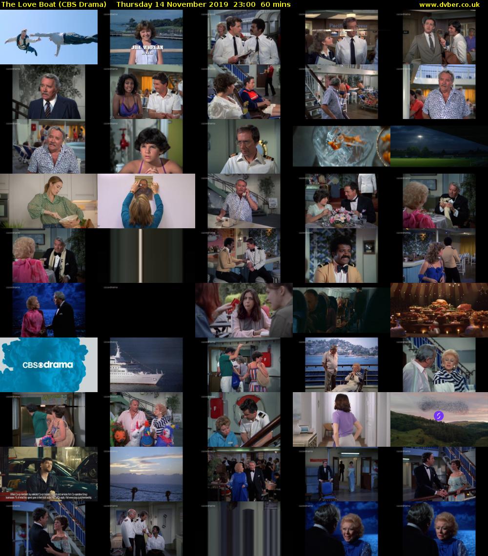 The Love Boat (CBS Drama) Thursday 14 November 2019 23:00 - 00:00