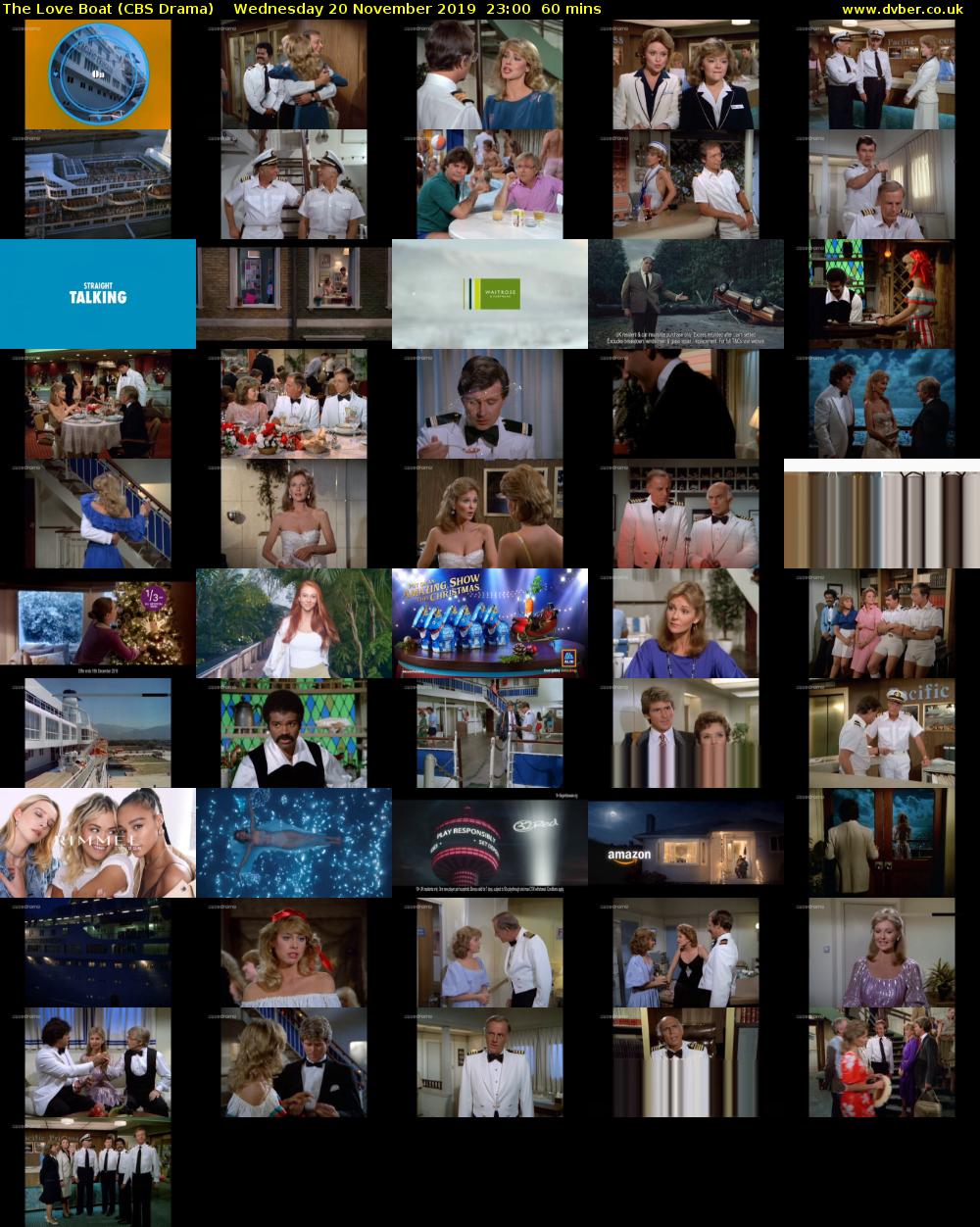 The Love Boat (CBS Drama) Wednesday 20 November 2019 23:00 - 00:00