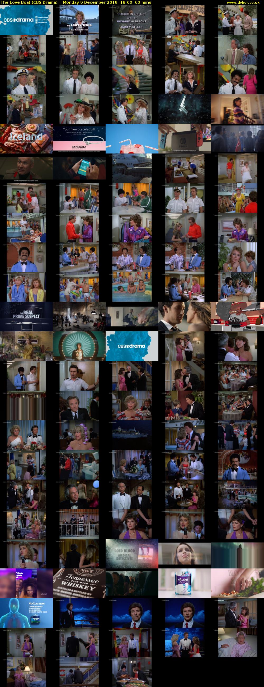 The Love Boat (CBS Drama) Monday 9 December 2019 18:00 - 19:00