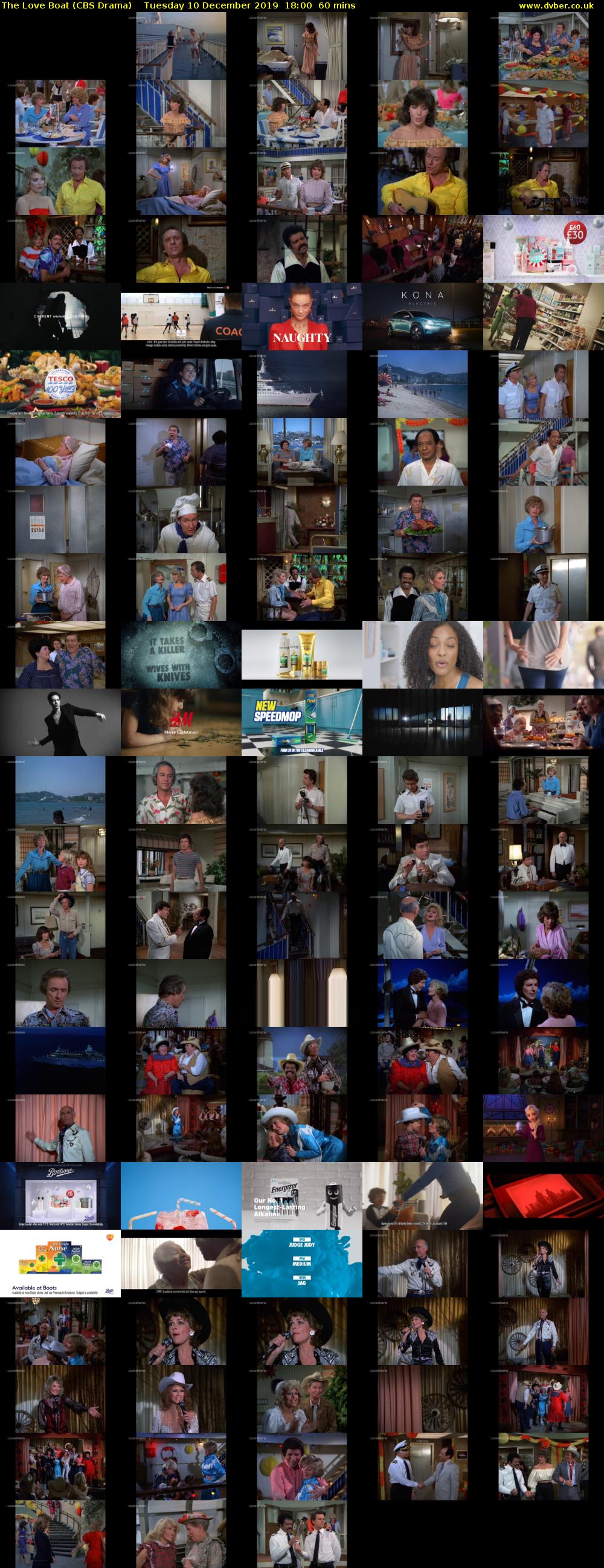 The Love Boat (CBS Drama) Tuesday 10 December 2019 18:00 - 19:00