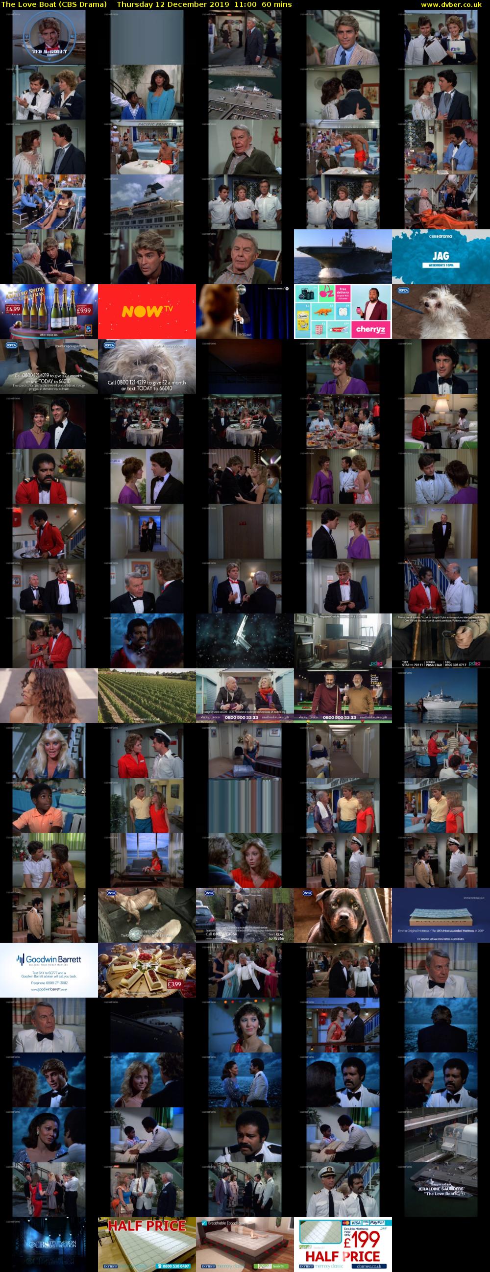 The Love Boat (CBS Drama) Thursday 12 December 2019 11:00 - 12:00