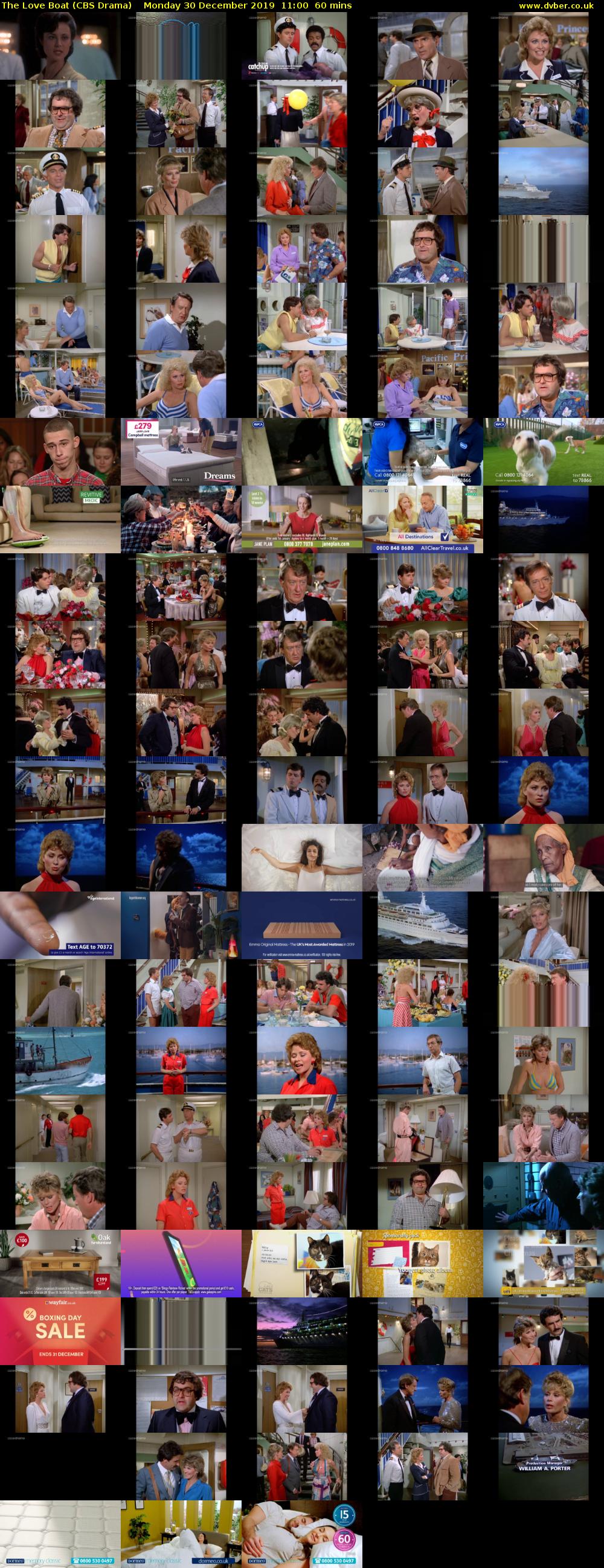 The Love Boat (CBS Drama) Monday 30 December 2019 11:00 - 12:00